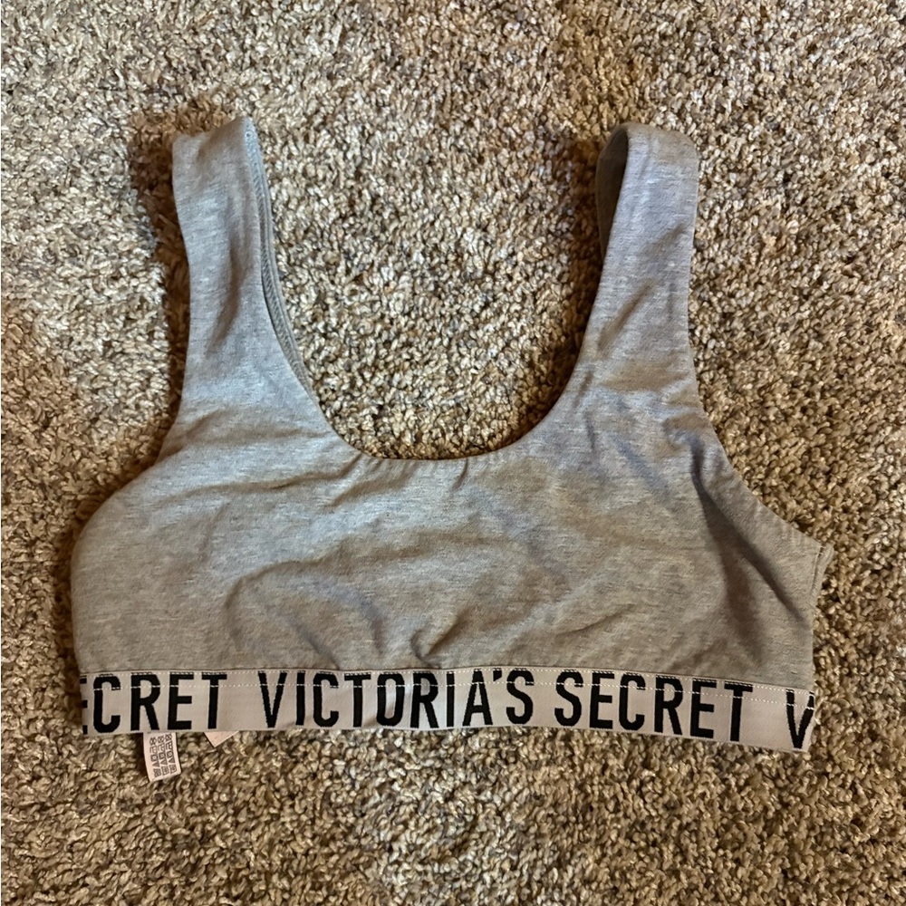 Victoria's Secret Gray Sports Bra
